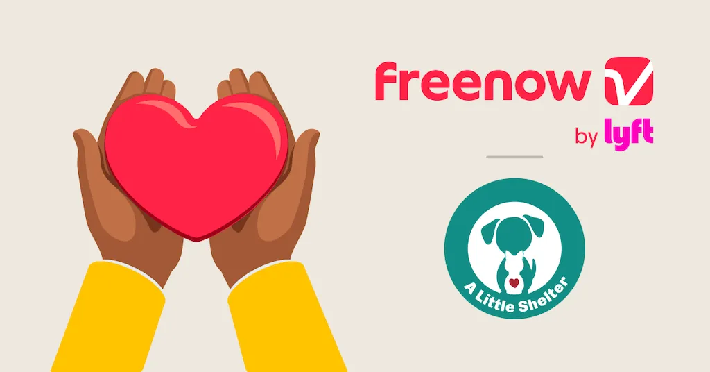 Το Freenow by Lyft γίνεται συνοδοιπόρος του A Little Shelter για τα αδέσποτα