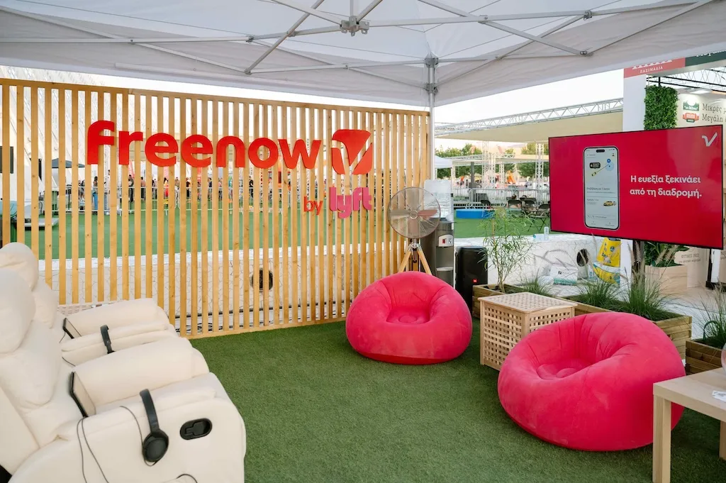 Το Freenow by Lyft συνόδευσε χιλιάδες επισκέπτες στο BeWell Festival 2026 by Allwyn