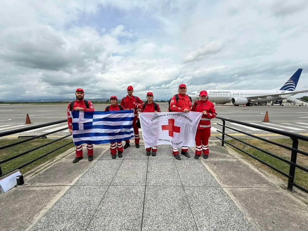 To μήνυμα του πιλότου που μετέφερε την αποστολή του Ελληνικού Ερυθρού Σταυρού στη Βενεζουέλα