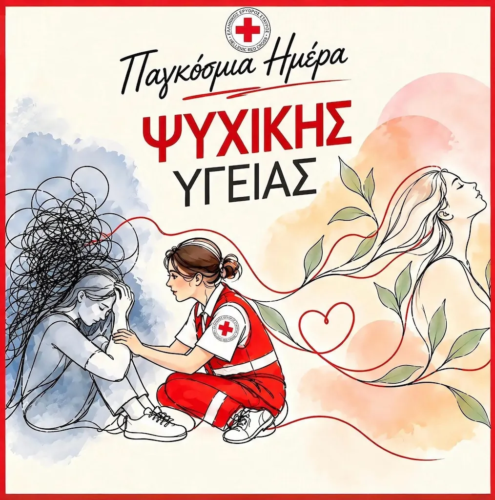 Ο Ελληνικός Ερυθρός Σταυρός ενισχύει την ψυχική ανθεκτικότητα της κοινωνίας 