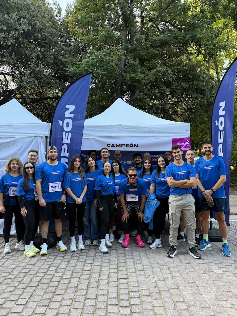 Η Campeón στο Greece Race for the Cure 2026