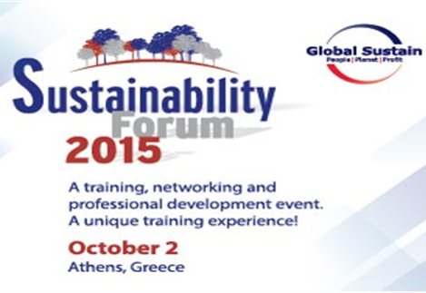 Η Global Sustain ανακοινώνει το Sustainability Forum 2015