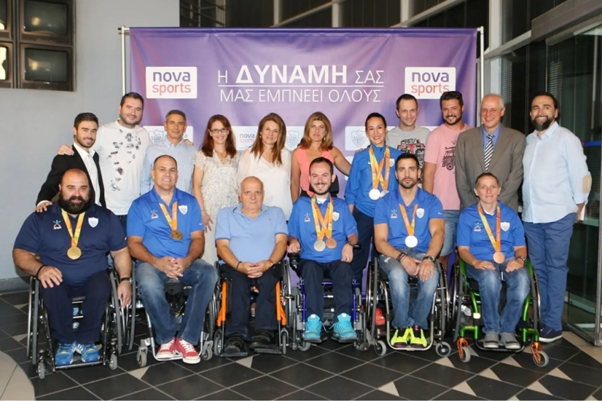 Η Nova δίπλα στους Παραολυμπιονίκες του Ρίο!