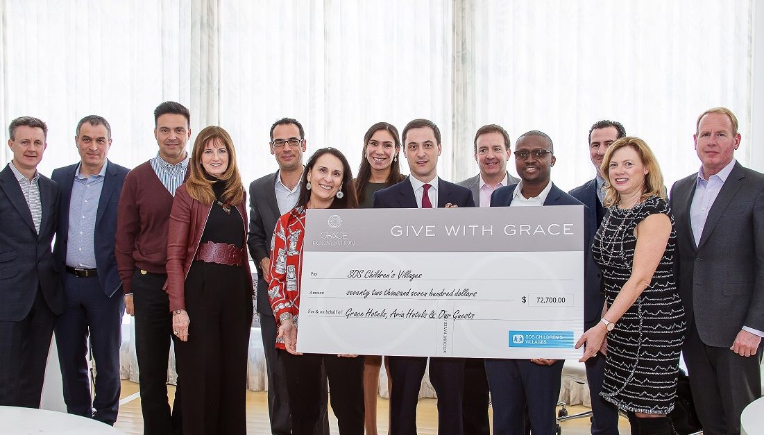 Το Grace Foundation ανακοινώνει τη δεύτερη ετήσια δωρεά του στα Παιδικά Χωριά SOS, μέσω της πρωτοβουλίας «Give with Grace»