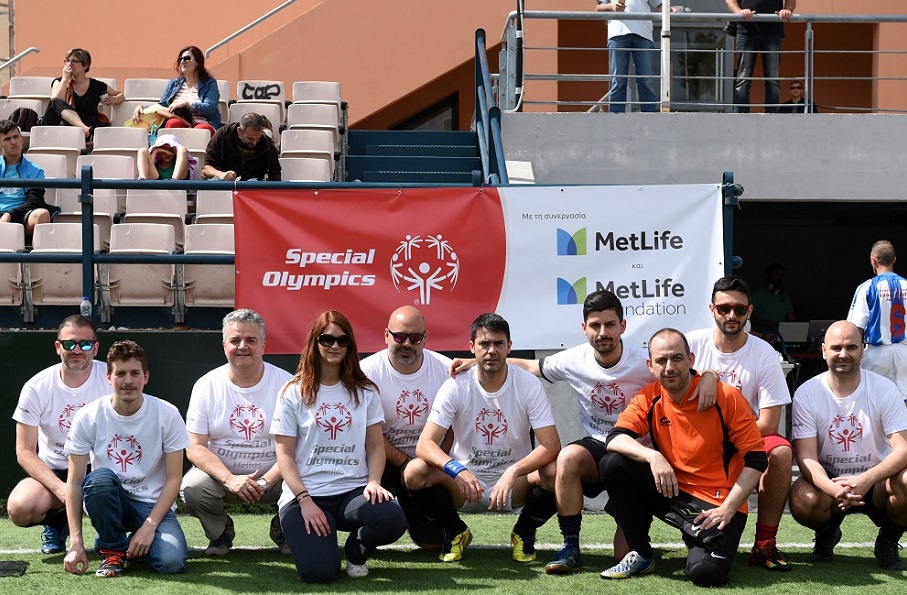 Οι άνθρωποι της MetLife δίπλα στα παιδιά των Special Olympics Hellas για 2η χρονιά