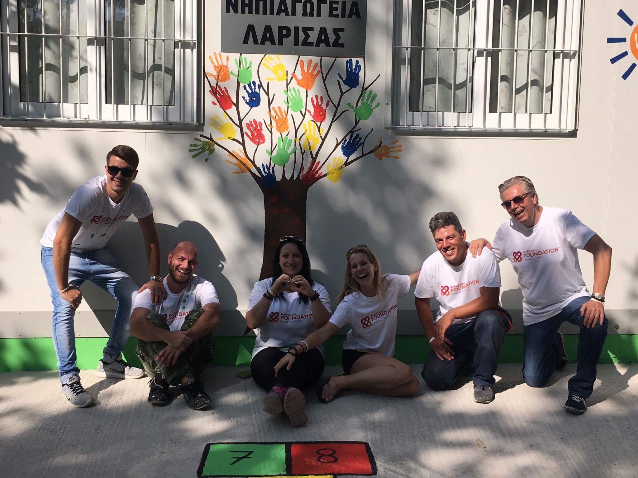 WorldVentures Foundation: Ανανεώνει Δημόσια Νηπιαγωγεία στη Λάρισα