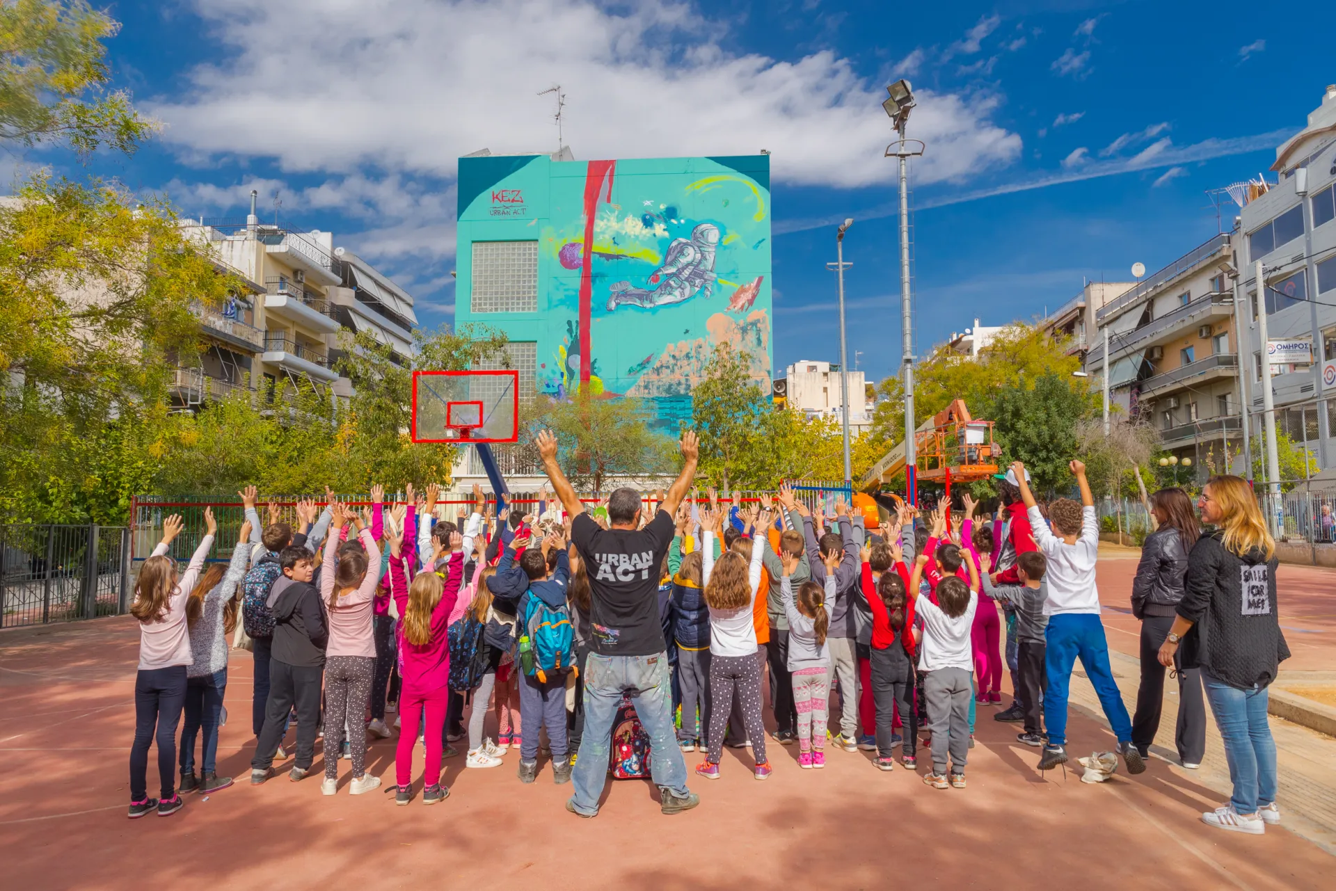 Τα ΟΚ! Anytime Markets ομορφαίνουν τα σχολεία της Αττικής