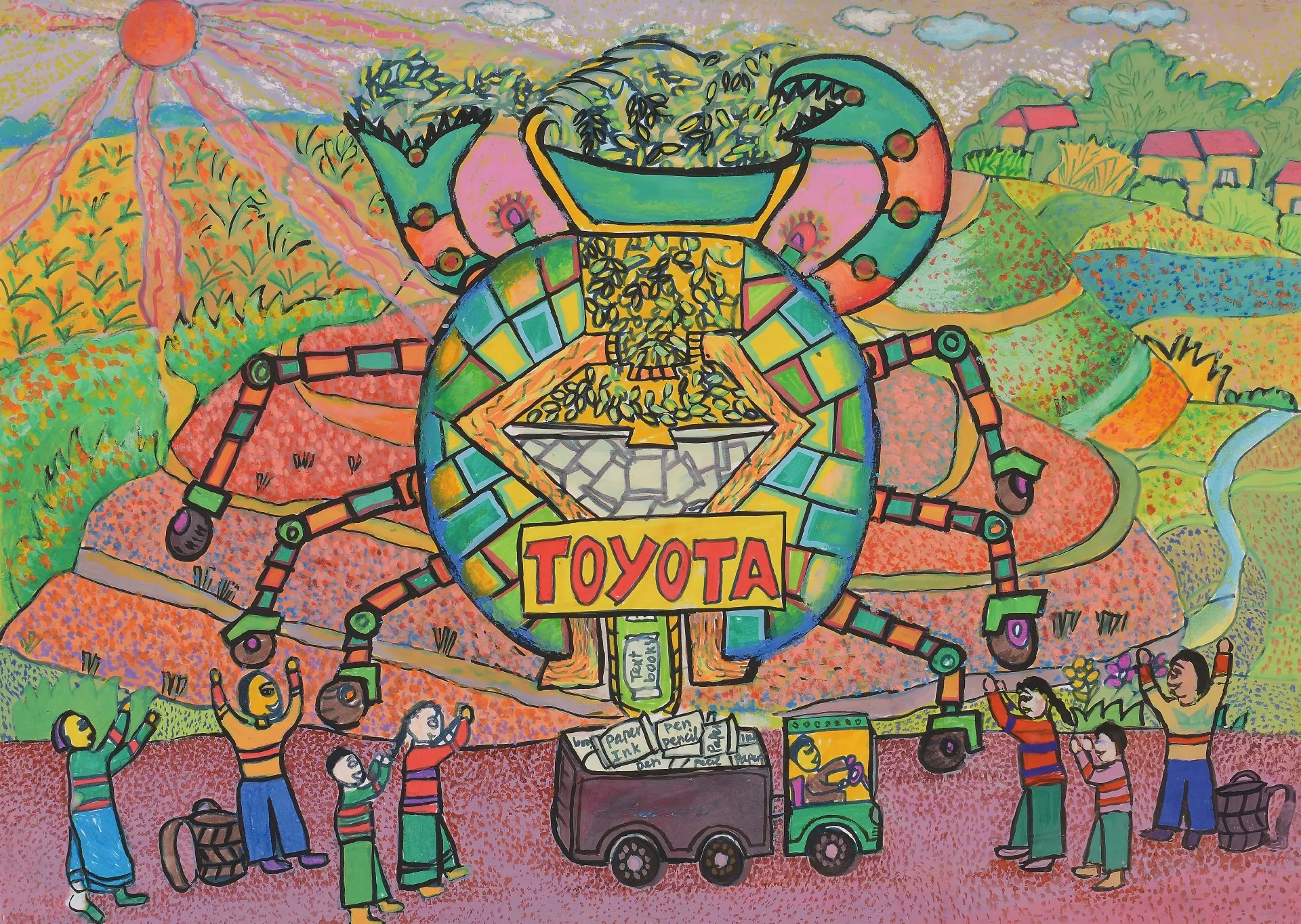 Τoyota Dream Car Art Contest, Διεθνής Διαγωνισμός Ζωγραφικής