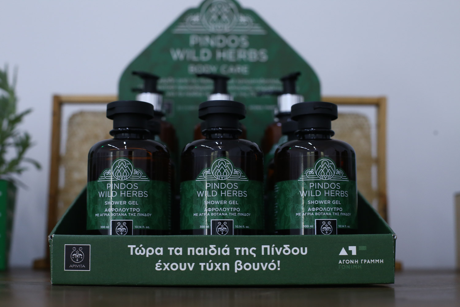 Αpivita: Ο Υφυπουργός Παιδείας χαιρετίζει το πρόγραμμα Pindos Wild Herbs