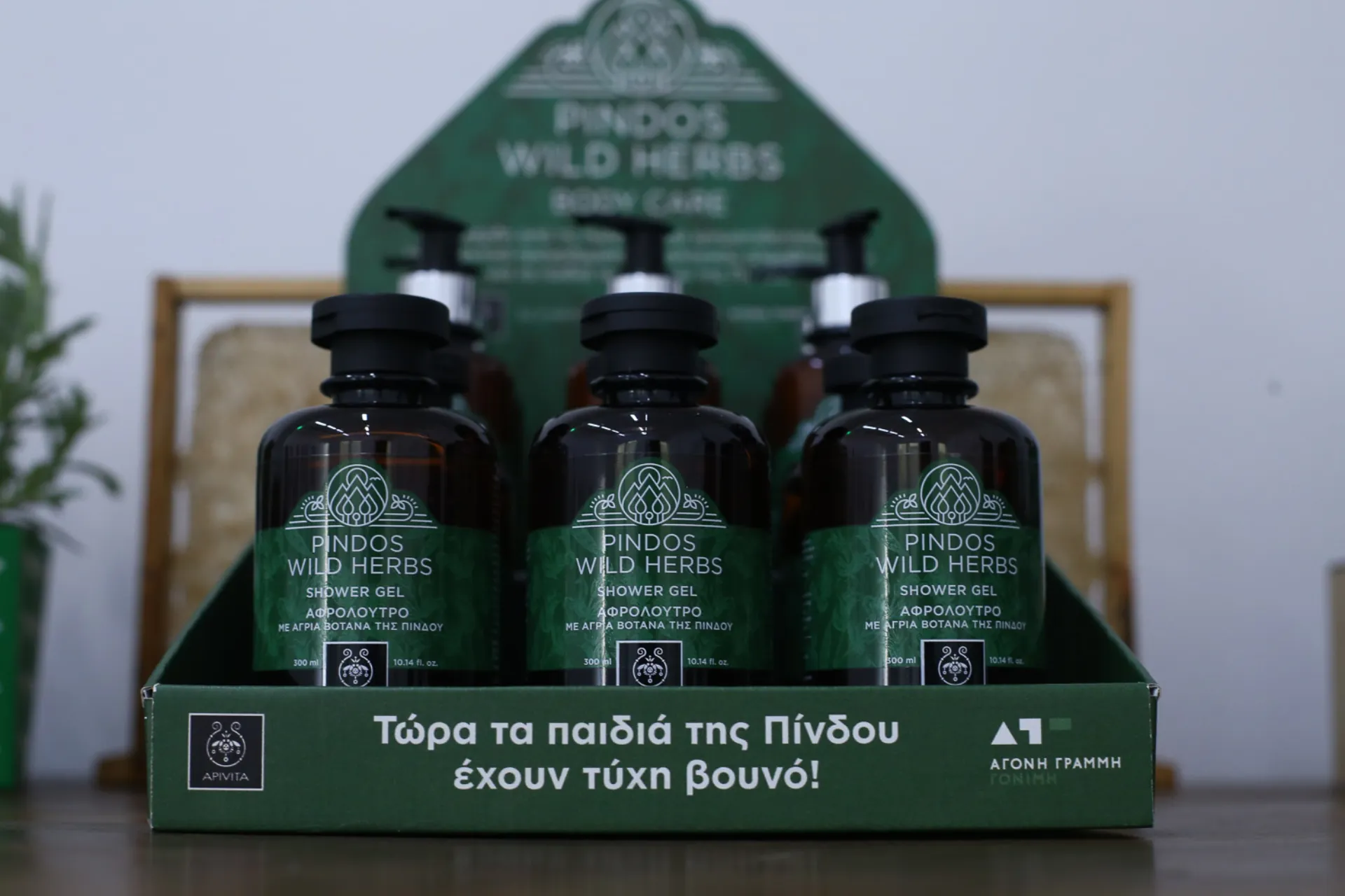 Αpivita: Ο Υφυπουργός Παιδείας χαιρετίζει το πρόγραμμα Pindos Wild Herbs