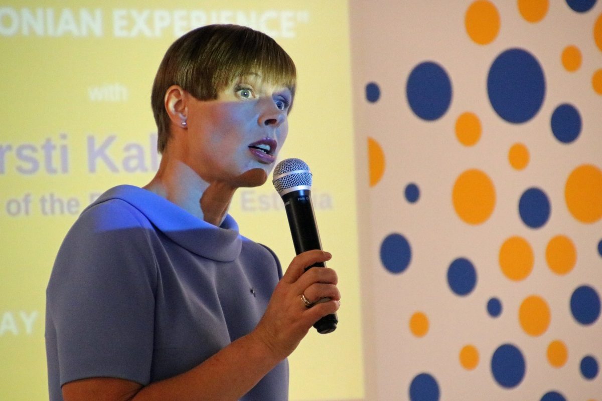 Orange Grove: Ανοικτή συζήτηση με την Προέδρο της Εσθονίας