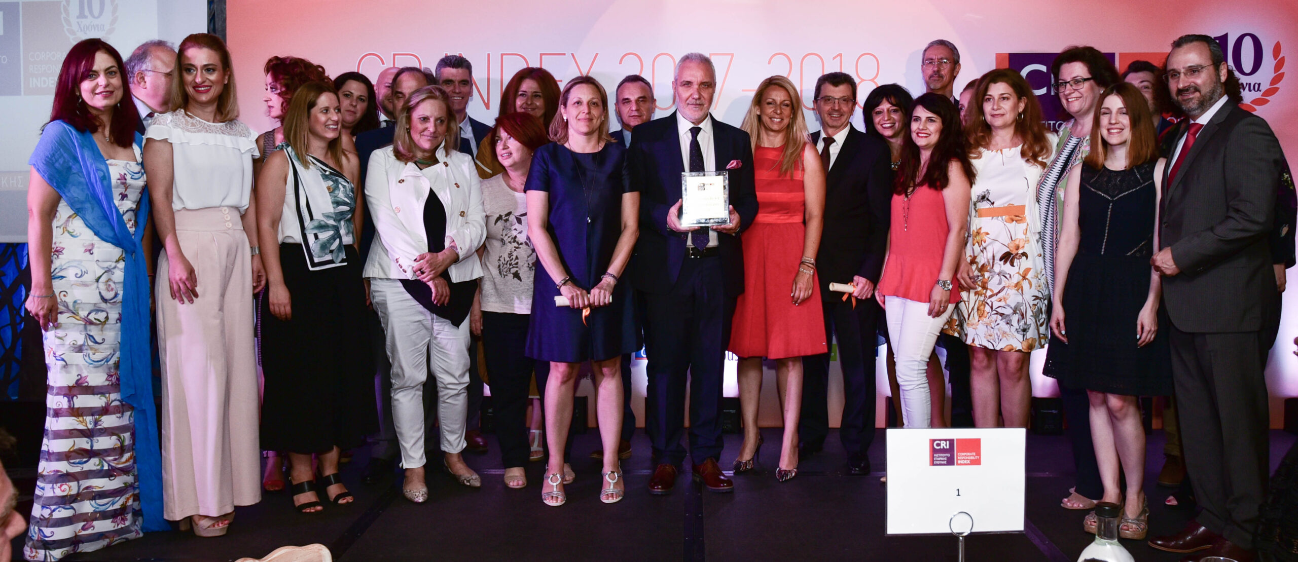 Χρυσό Βραβείο για την Pfizer Hellas στον Δείκτη CR Index