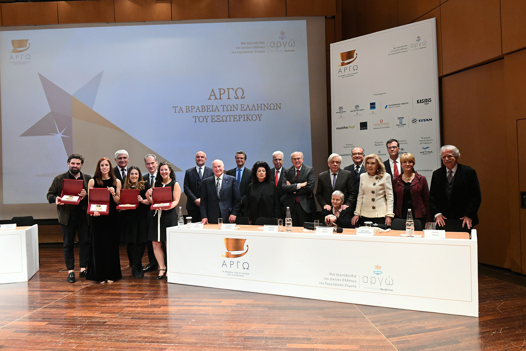 Τα ΒΡΑΒΕΙΑ ΑΡΓΩ 2019 απονεμήθηκαν σε οκτώ διακεκριμένους Έλληνες του Εξωτερικού