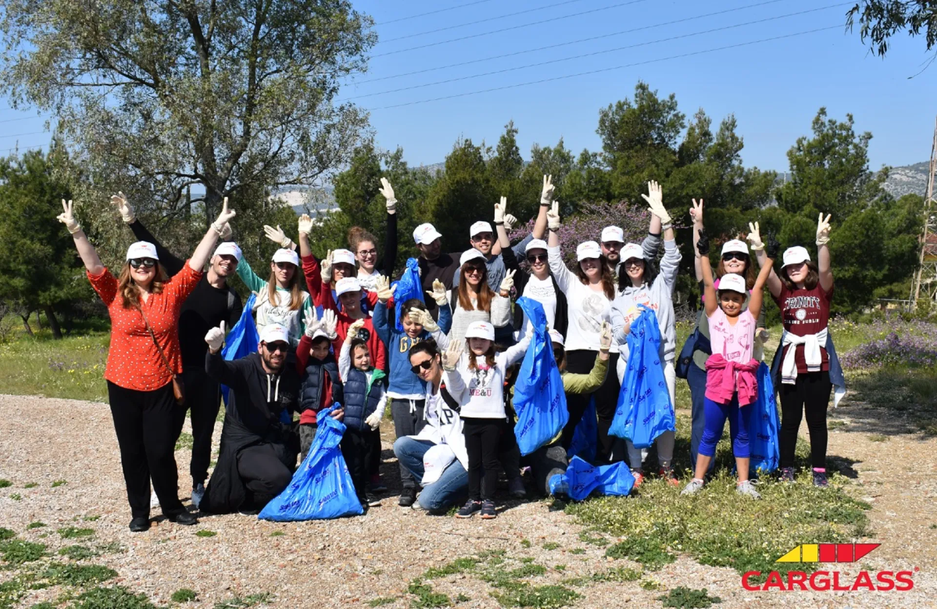 Carglass®: Καθαρισμός Πάρκου «Αντώνης Τρίτσης»