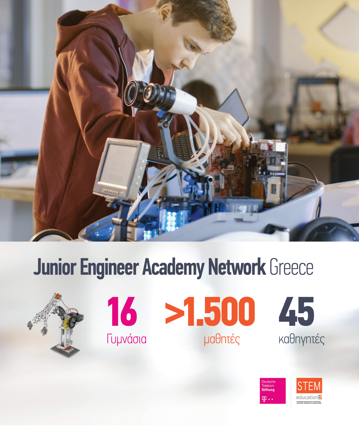 Συνεργασία Ιδρ. Deutsche Telekom και STEM Education