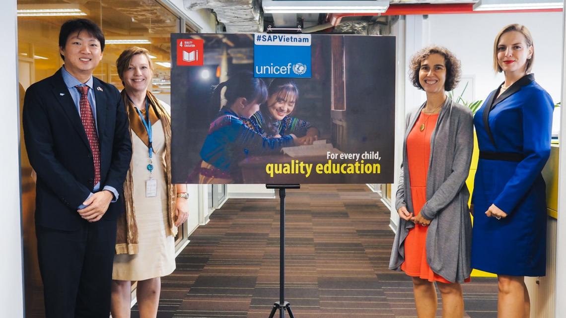 Συνεργασία SAP και UNICEF