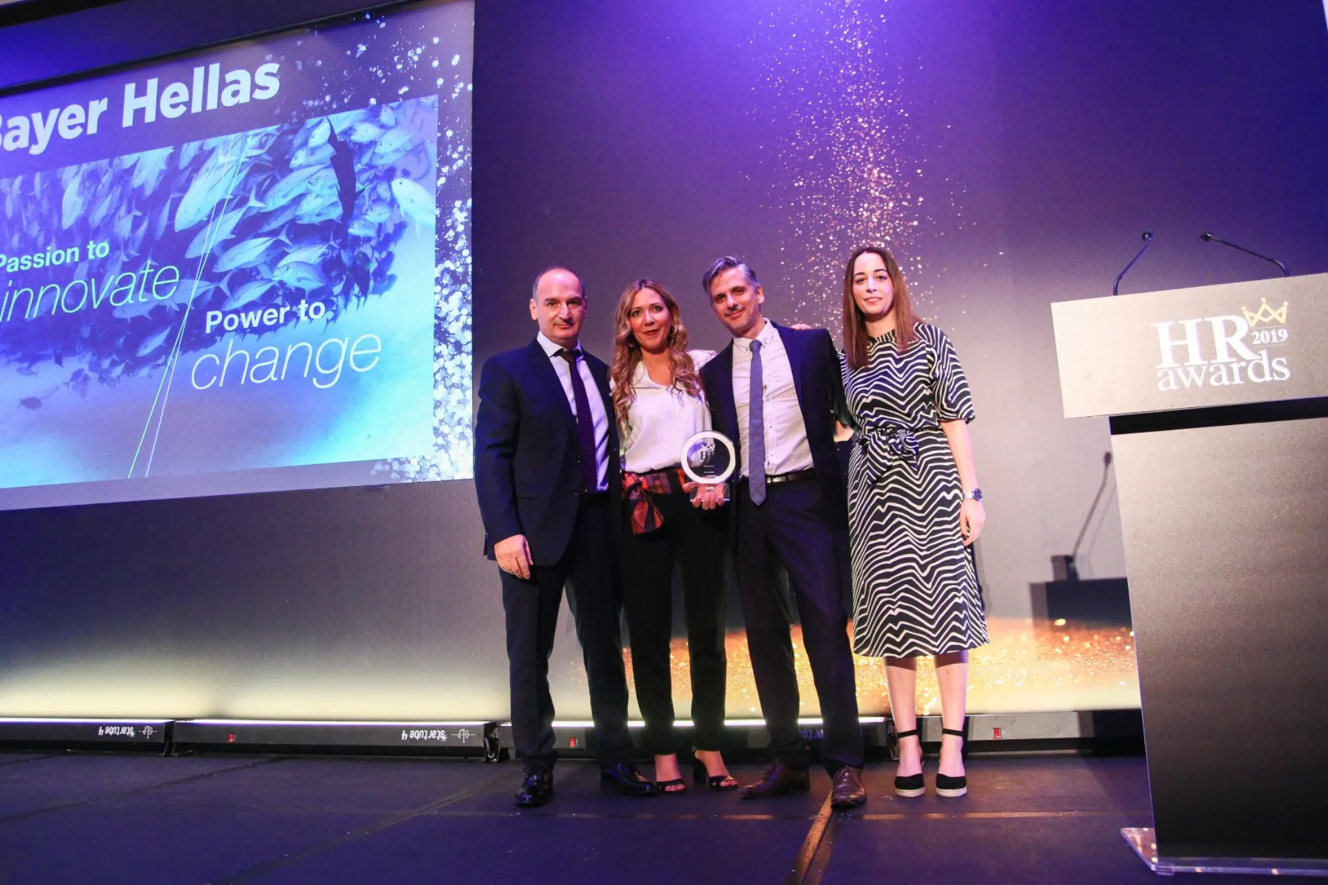 Δύο βραβεία για τη Bayer Ελλάς στα HR Awards