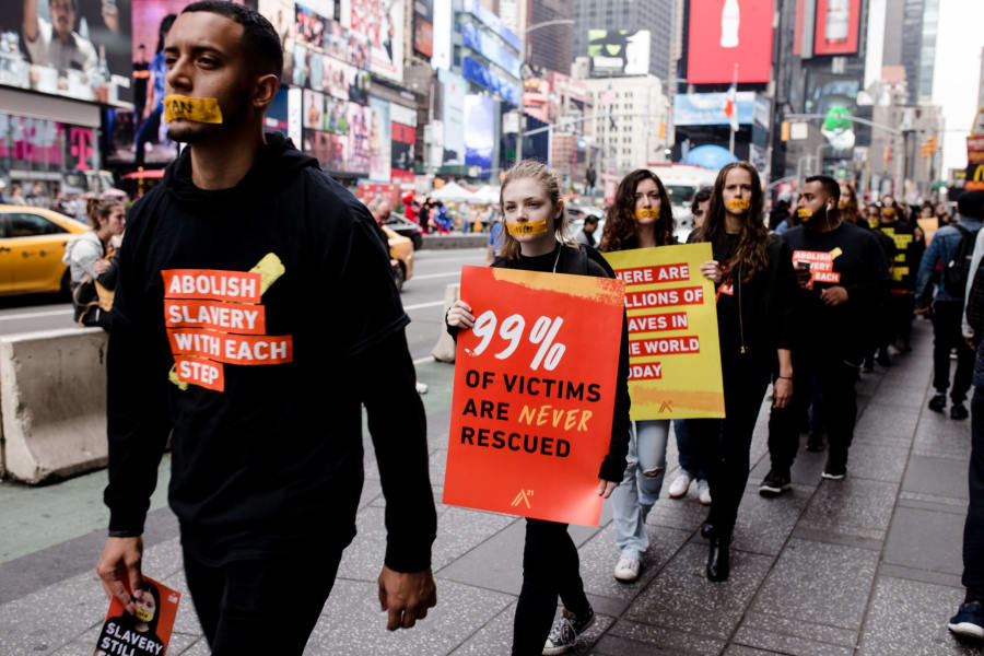 Πορεία κατά της εμπορίας ανθρώπων, «Walk For Freedom»