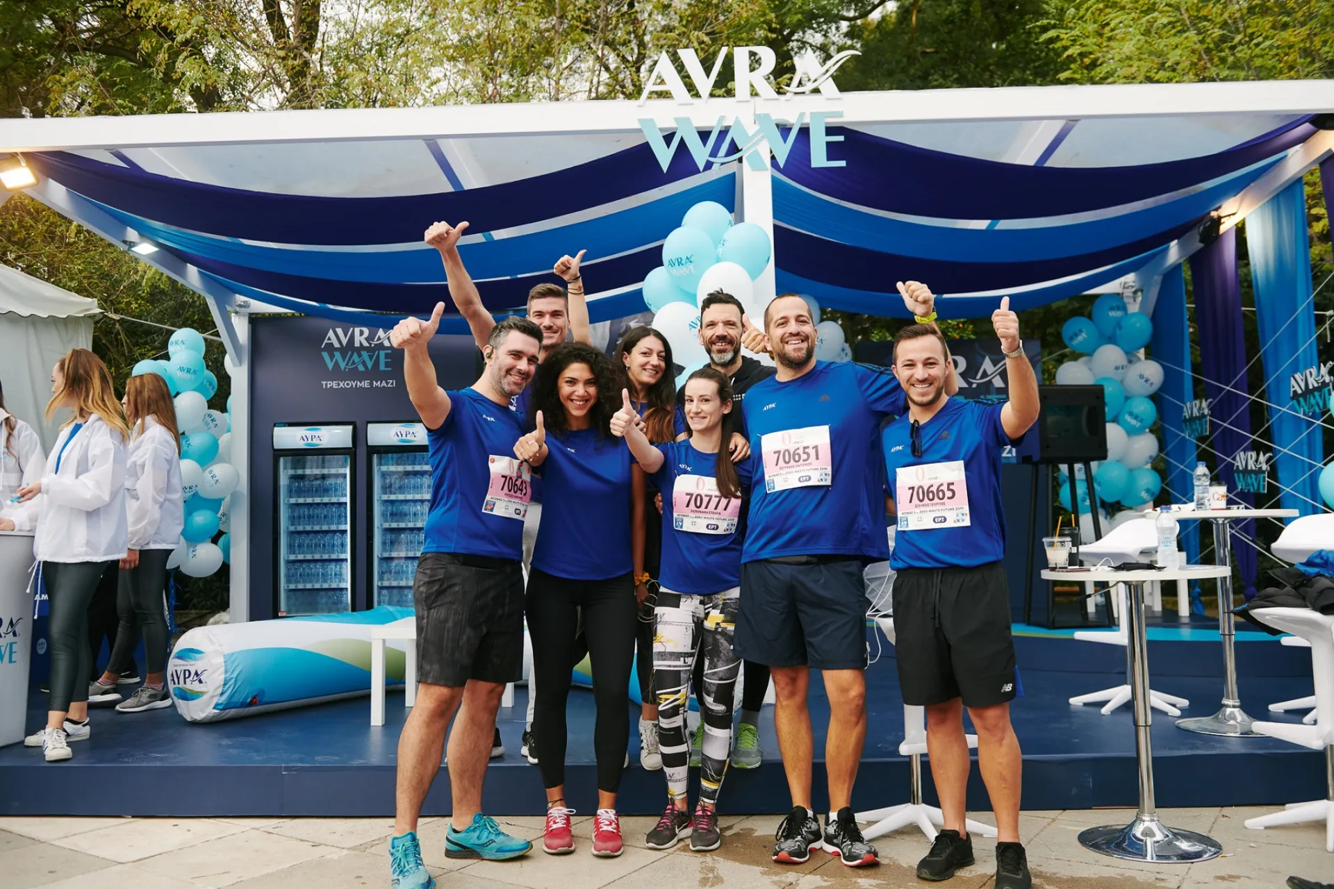 ΑΥΡΑ: Στήριξε τους 60.000 δρομείς του 37ου Αυθεντικού Μαραθώνιου