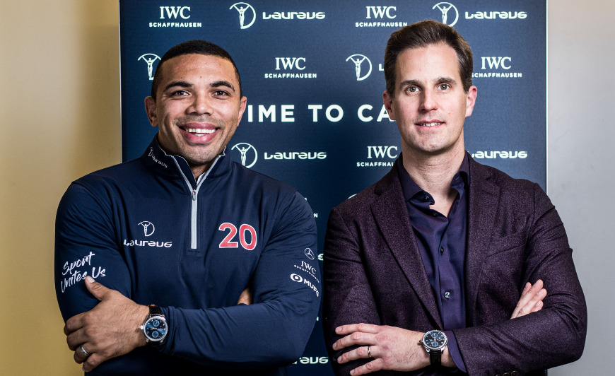 H IWC Schaffhausen σε project του Laureus