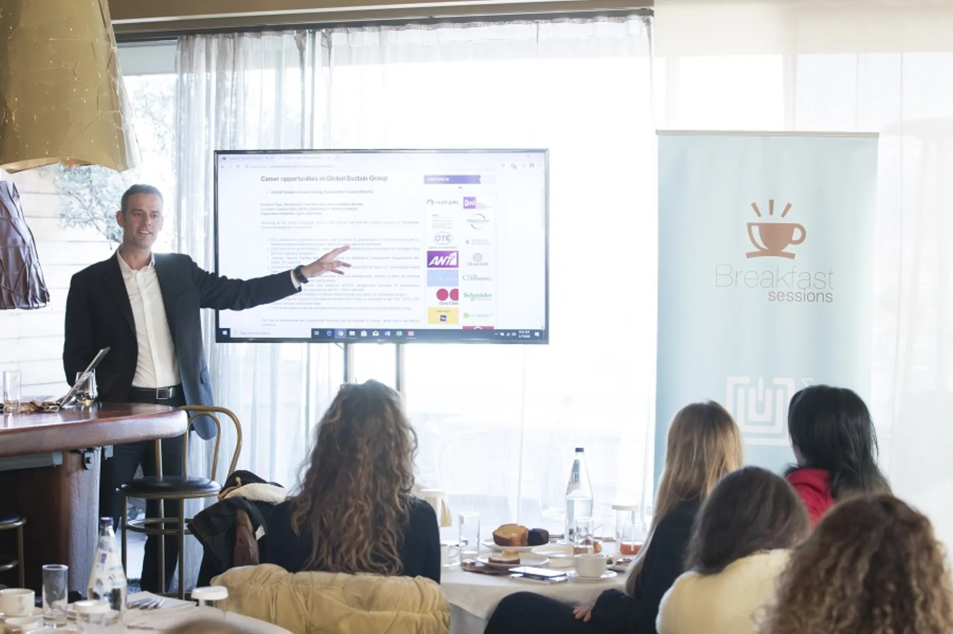 To purpose driven strategy στο 4ο Breakfast Session του ΣΔΕ με το Μ. Σπανό