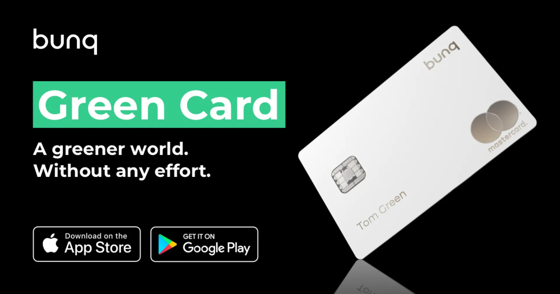 Mastercard και bunq συνεργάζονται για την Green Card