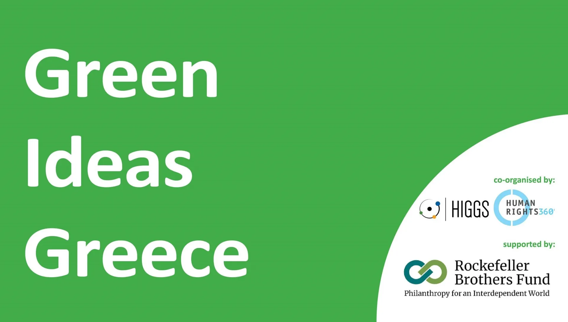 Green Ideas Greece 2020