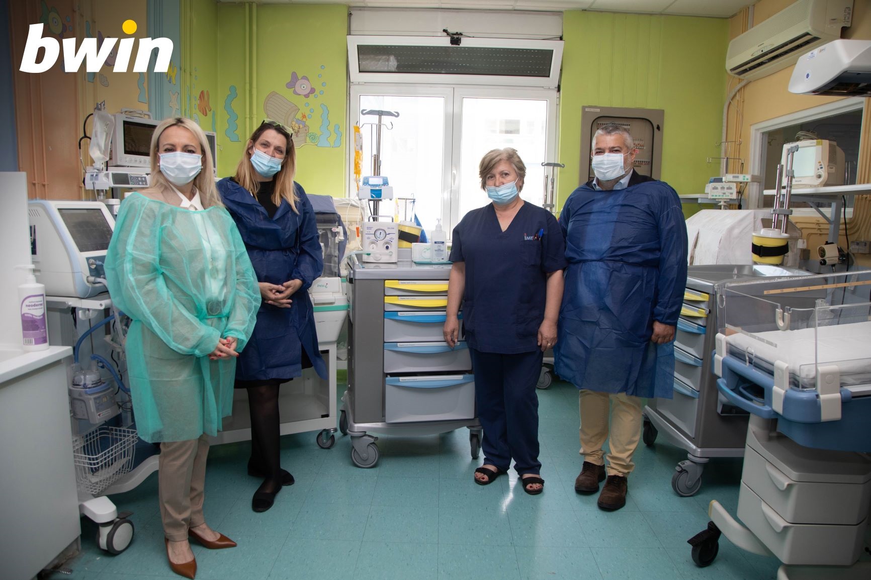 Η bwin στηρίζει το έργο των Ιατρών και του “Π. & Α. Κυριακού”