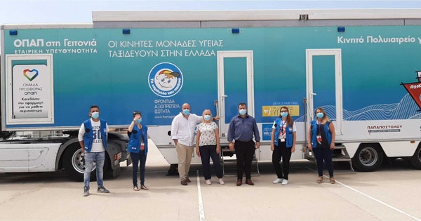 857 δωρεάν ιατρικές/οδοντιατρικές εξετάσεις σε 374 παιδιά