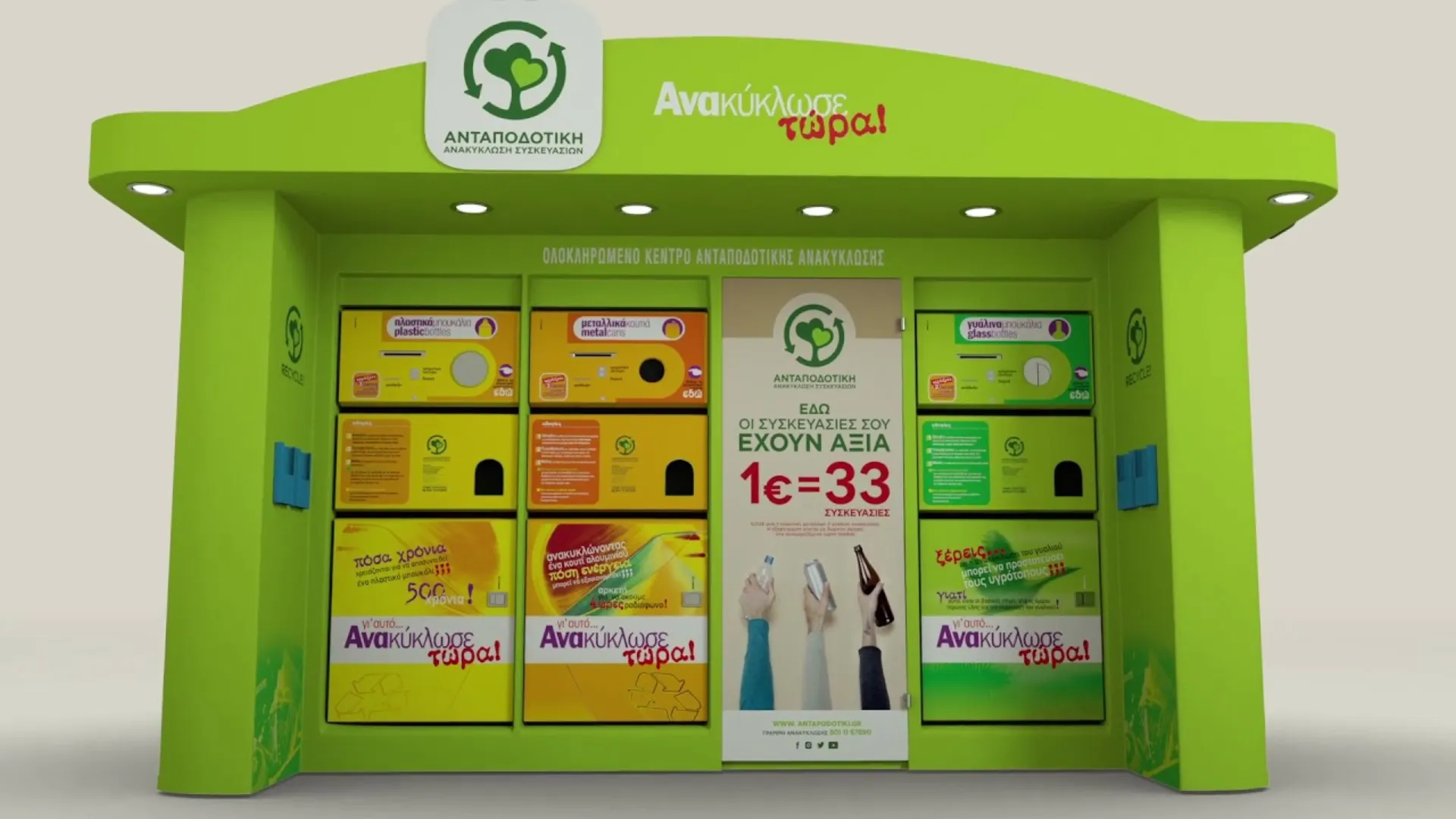 Ανταποδοτική Ανακύκλωση στην Παγκόσμια Ημέρα Περιβάλλοντος 2021