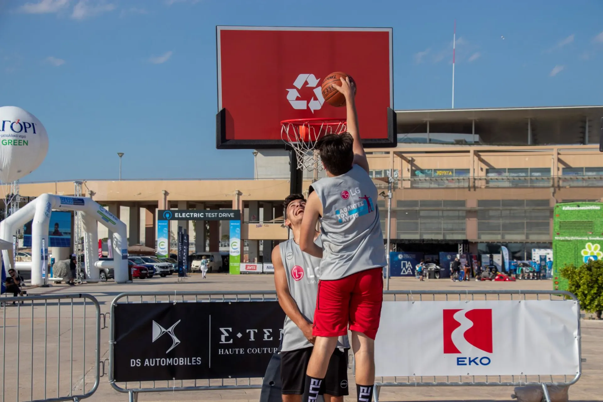 Οι «LG Αθλητές του Αύριο» στο EcoFest 2021