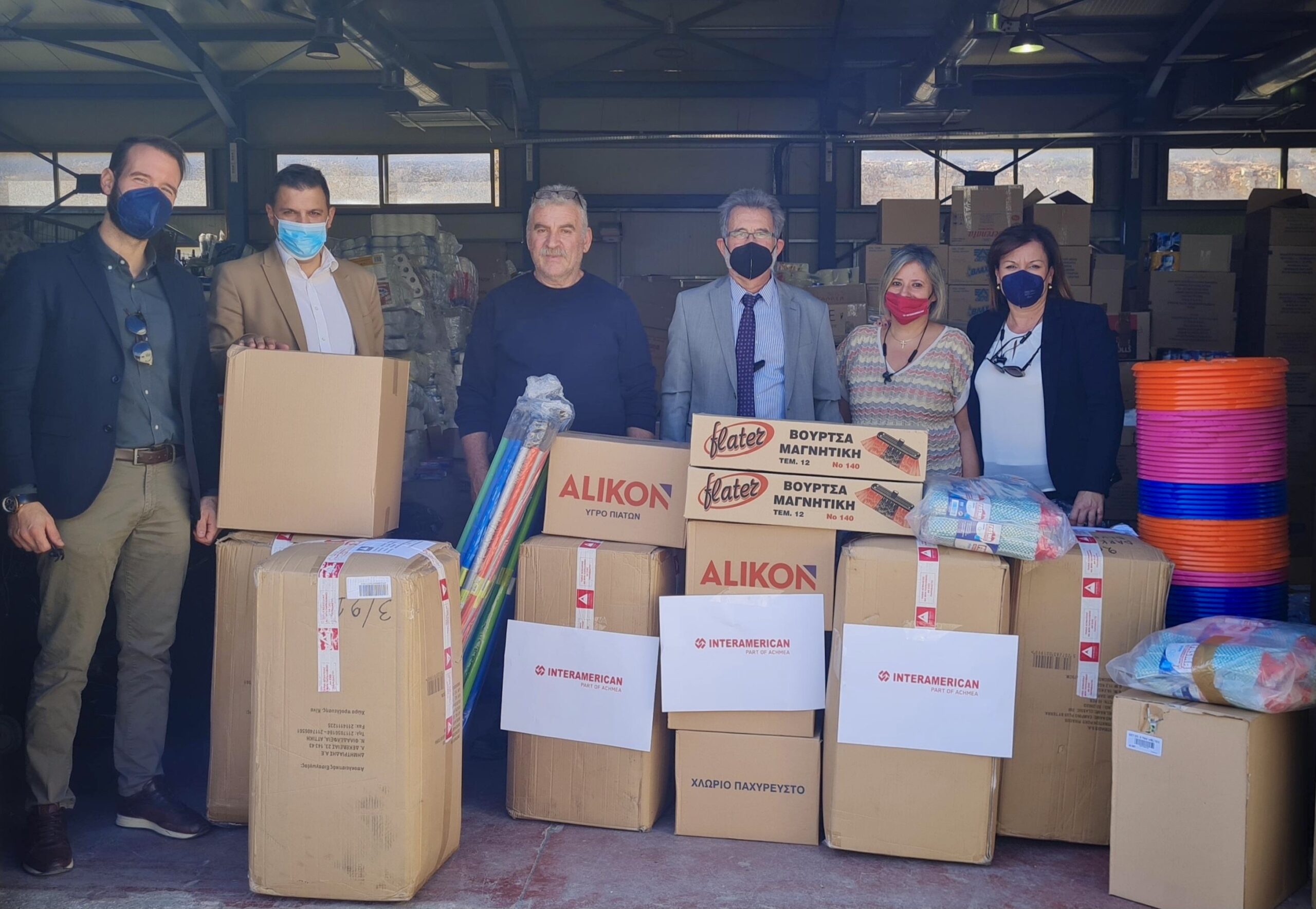 Υπνόσακοι από την INTERAMERICAN για τους σεισμόπληκτους