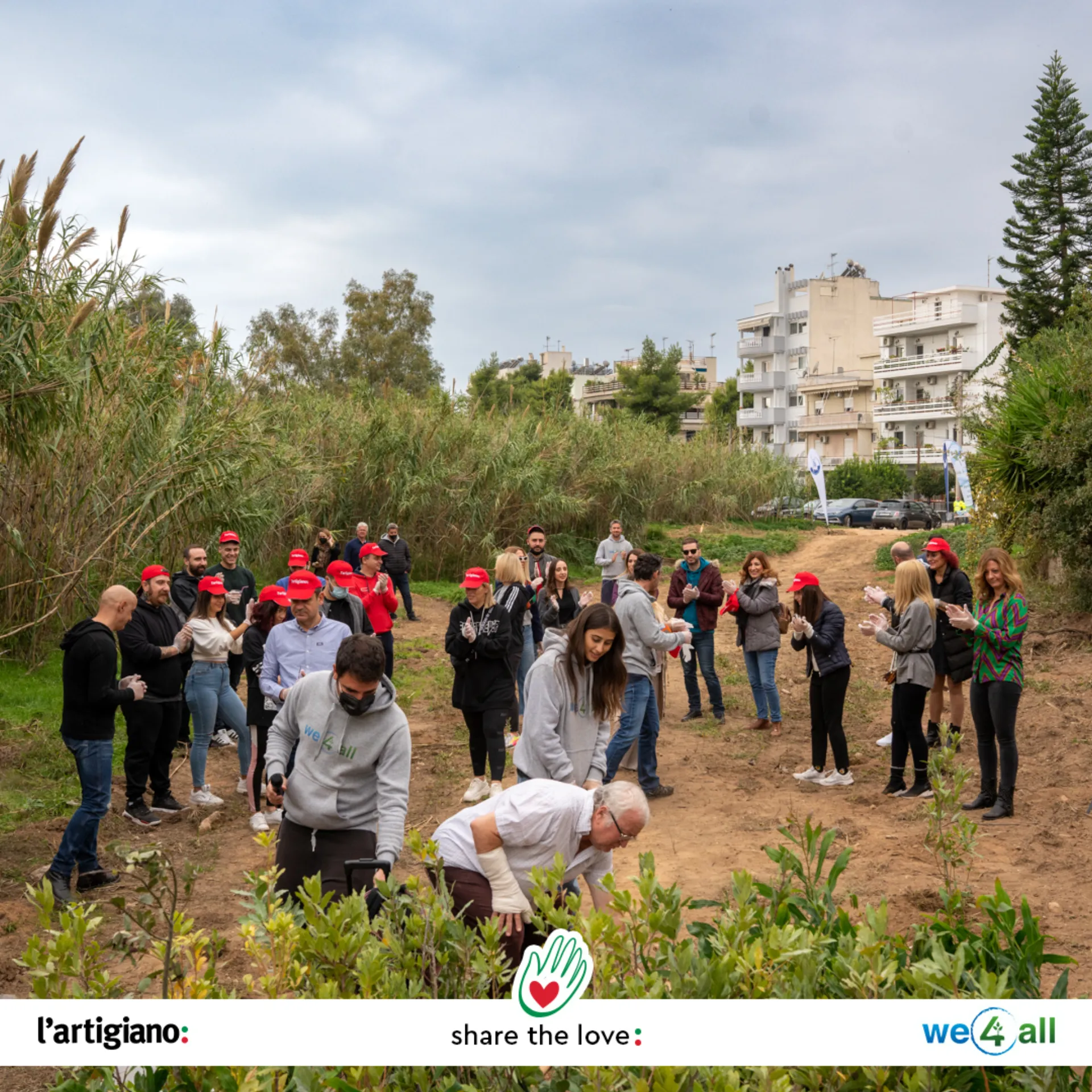 Νέα #ShareTheLove ενέργεια από τη l’artigiano σε συνεργασία με το “We4all”