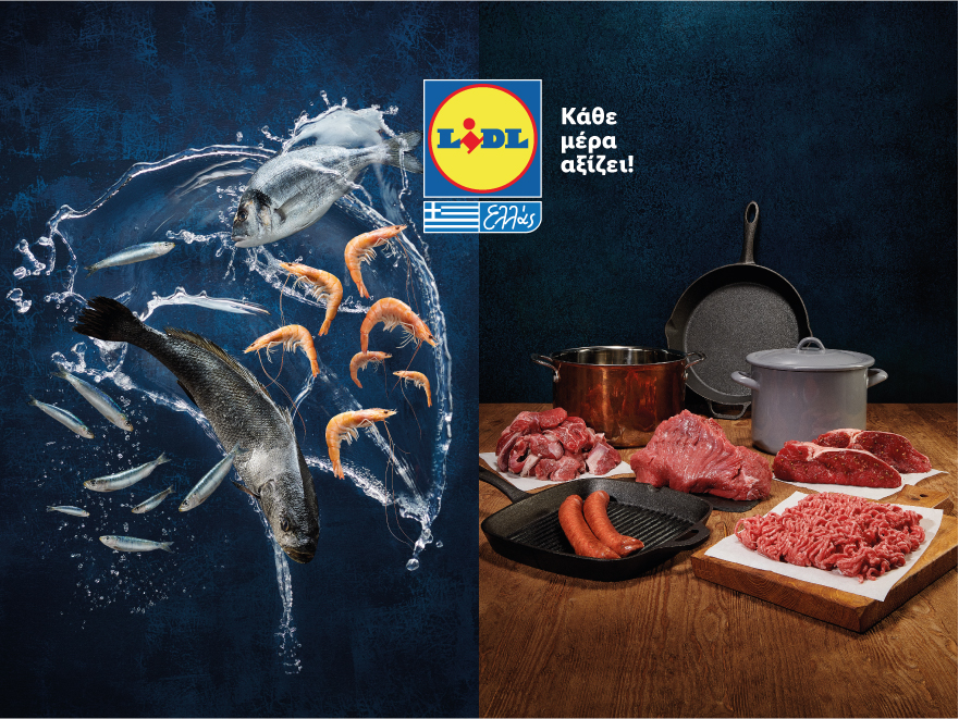 Lidl: Παίρνει το φρέσκο κρέας και ψάρι στα σοβαρά