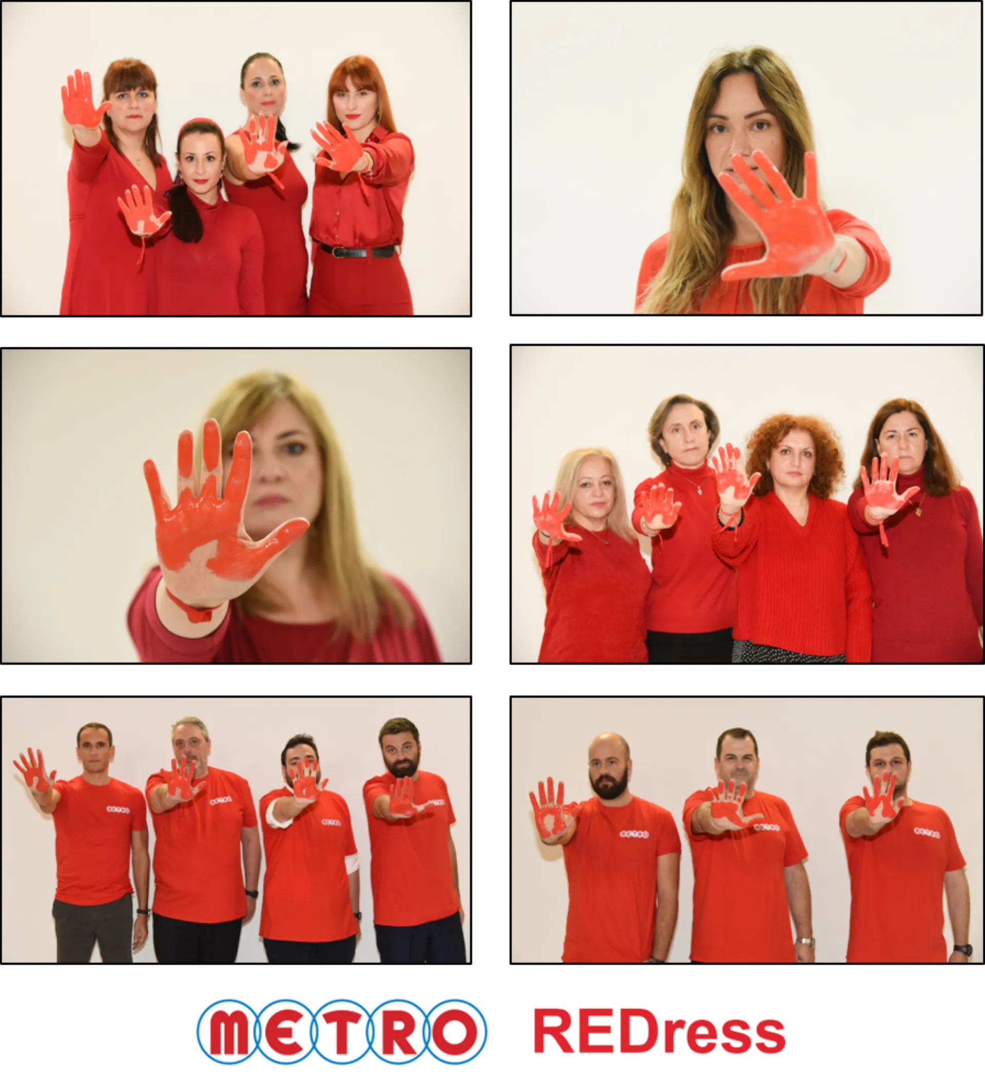 Η METRO συμμετέχει στη δράση #REDress
