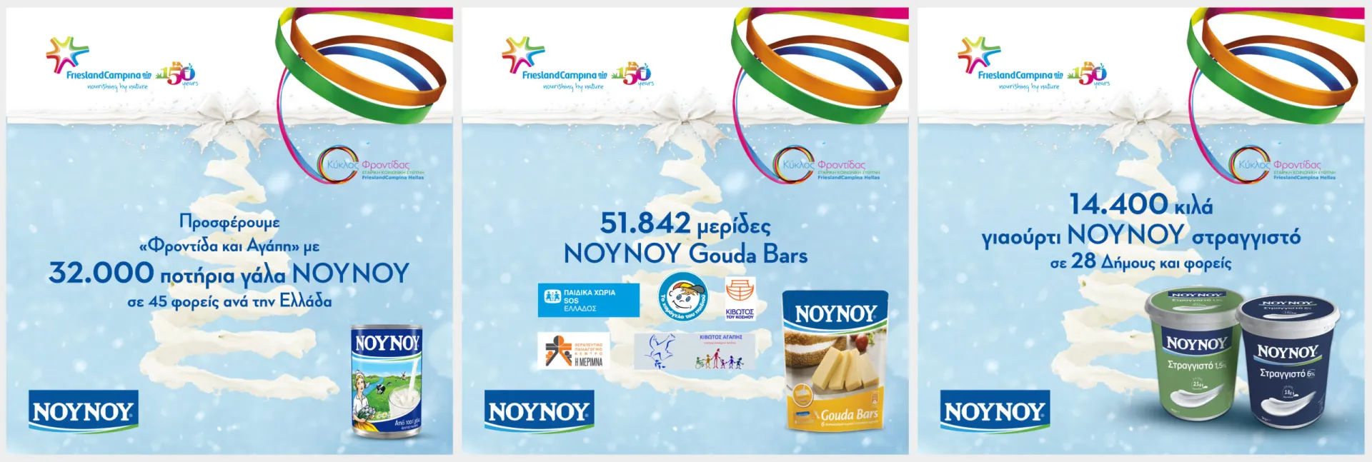 FrieslandCampina Hellas-NOYNOY, με “Φροντίδα και Αγάπη”