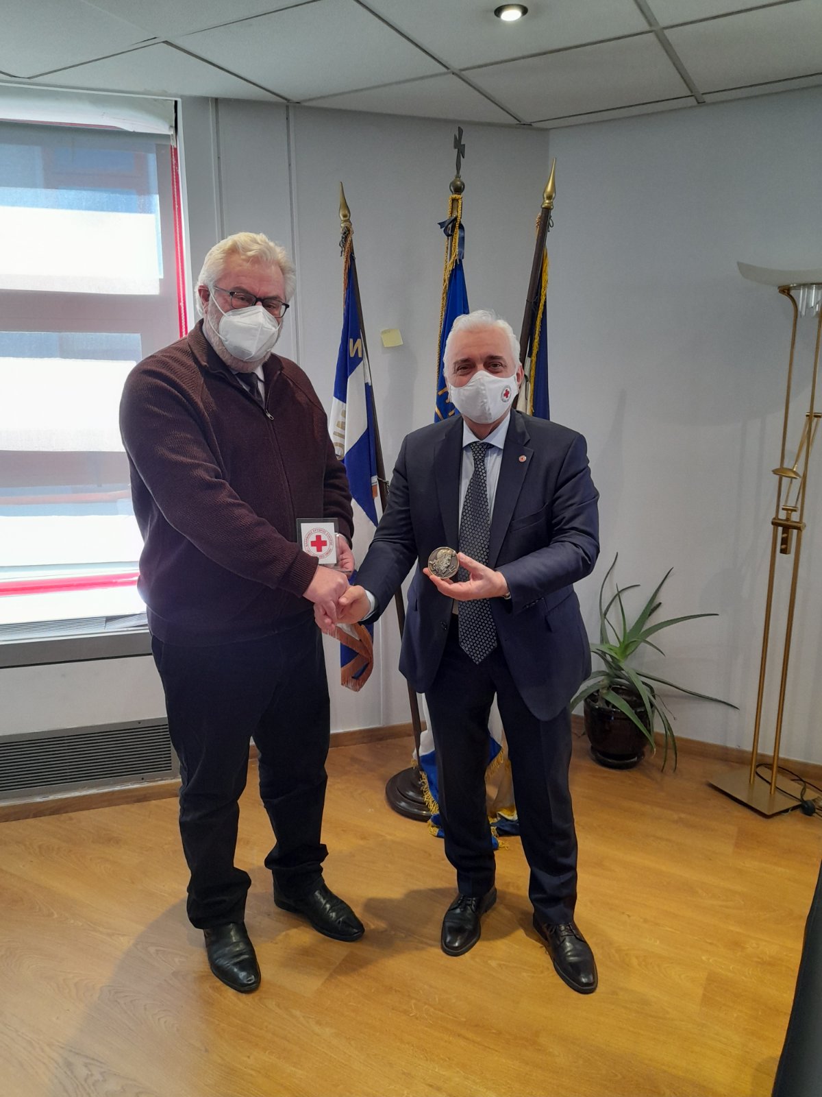 Συνάντηση του Προέδρου του Ε.Ε.Σ. με τον Πρύτανη του Παν. Πειραιώς