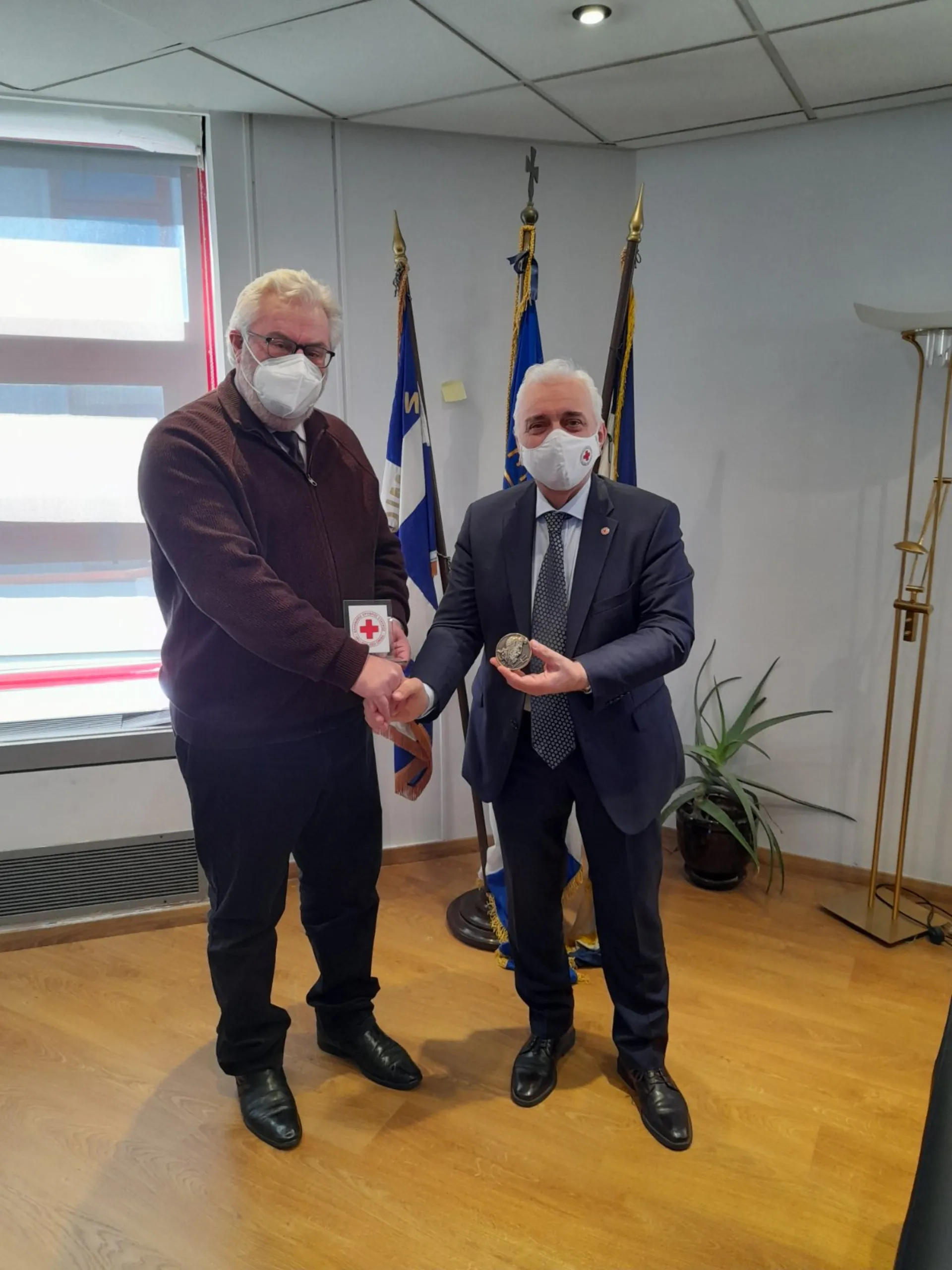 Συνάντηση του Προέδρου του Ε.Ε.Σ. με τον Πρύτανη του Παν. Πειραιώς