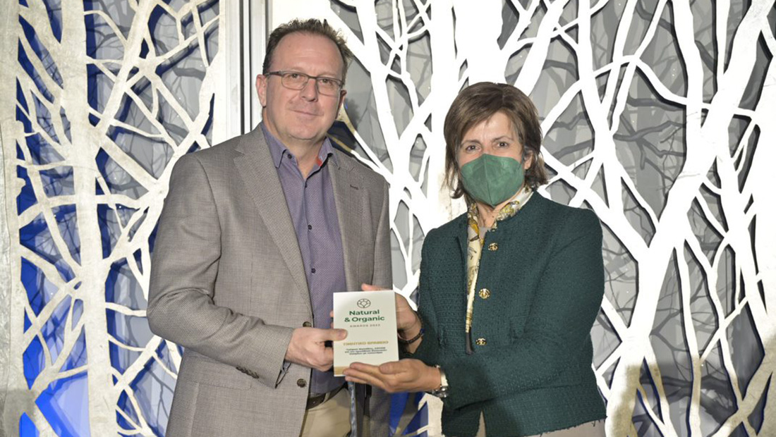 Bραβείο στον Τρύφωνα Φωτιάδη στα Natural & Organic Awards 