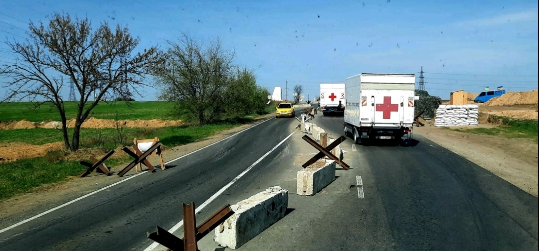 Ο Ελληνικός Ερυθρός Σταυρός παρέδωσε 50 τόνους βοήθειας εντός της Οδησσού