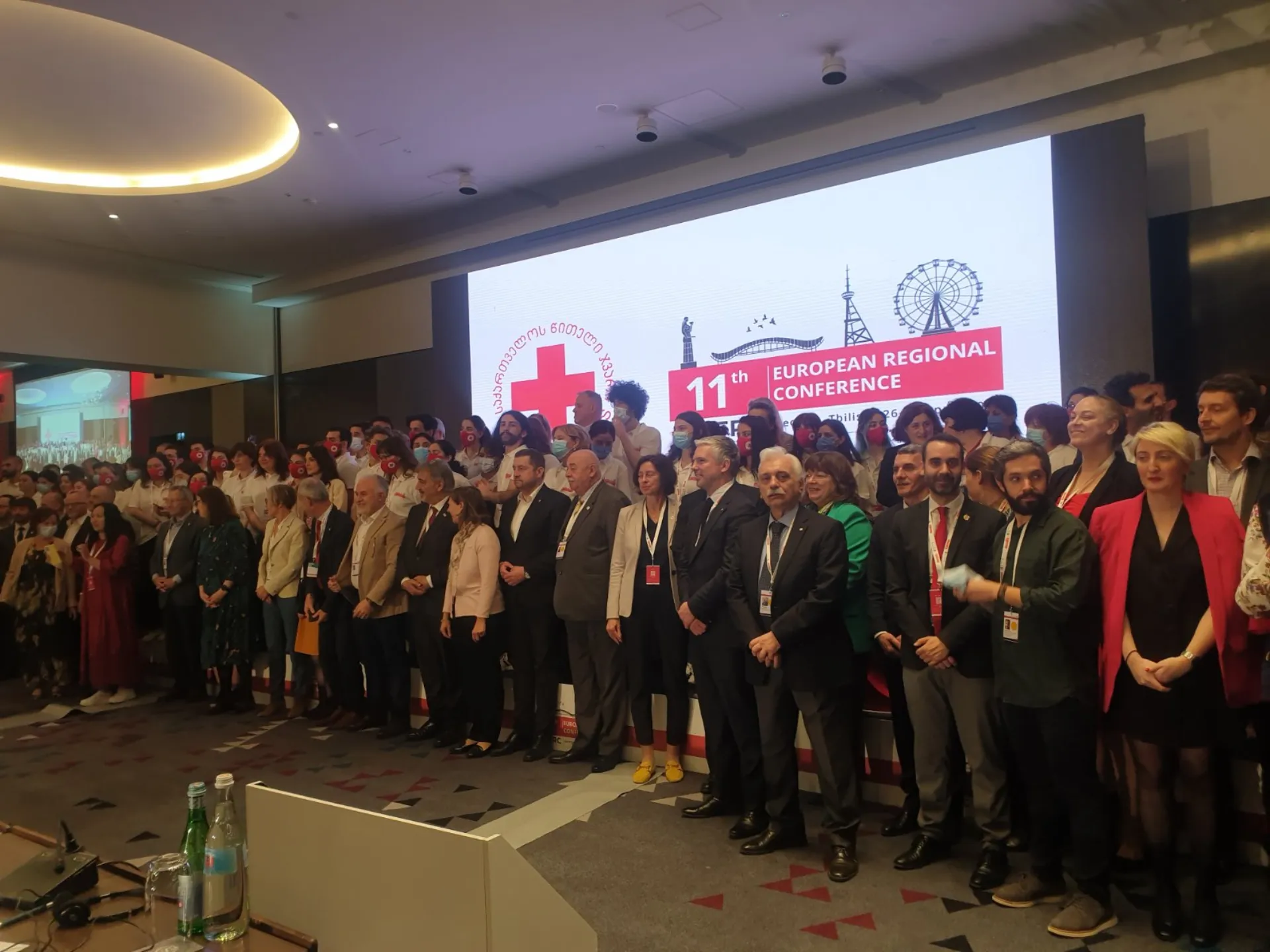 Ο Πρόεδρος του ΕΕΣ στο ευρωπαϊκό συνέδριο Συλλόγων Ερυθρού Σταυρού