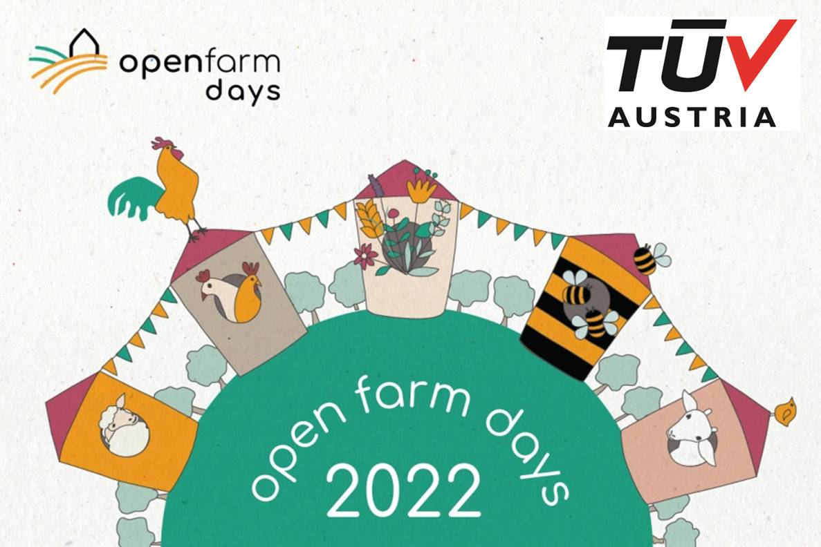 TÜV AUSTRIA Hellas: Στήριξε το θεσμό Open Farm Days 2022 