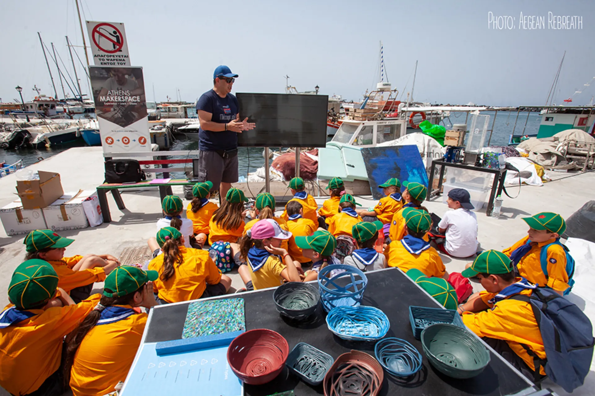 Attica Group: Περιβαλλοντική απόΔραση στη Σαντορίνη 