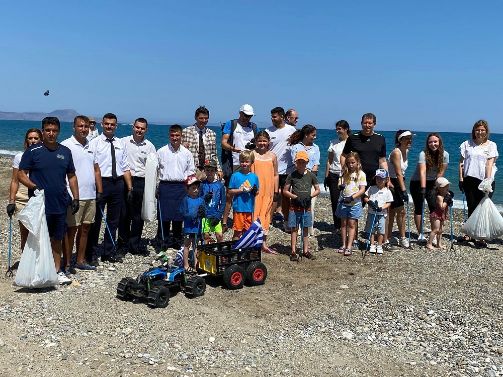 Grecotel Creta Palace: Περιβαλλοντική Δράση Καθαρισμού Clean Up the Med