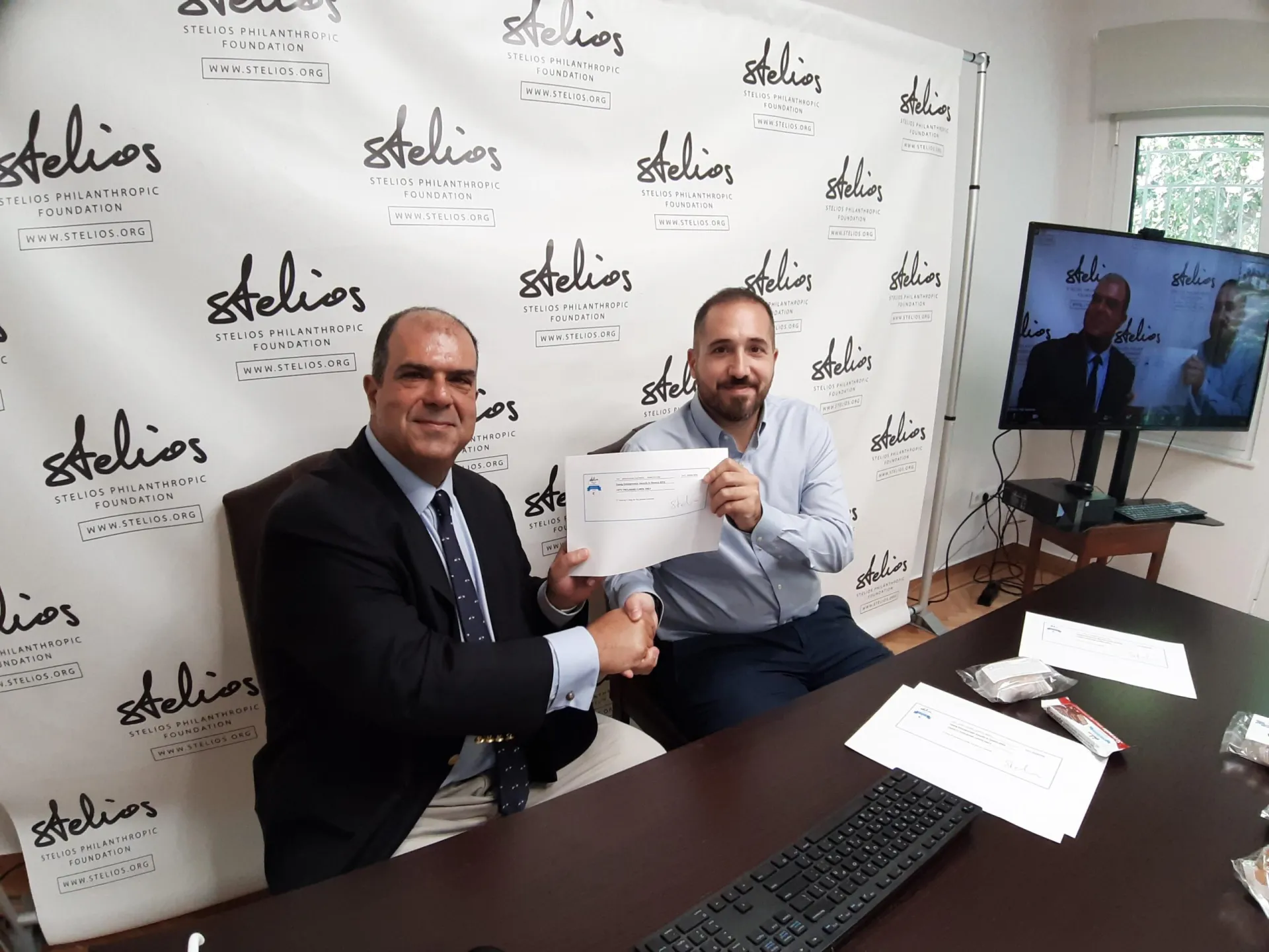 Aπονεμήθηκαν τα Stelios Awards for Young Enterpreneurs in Greece