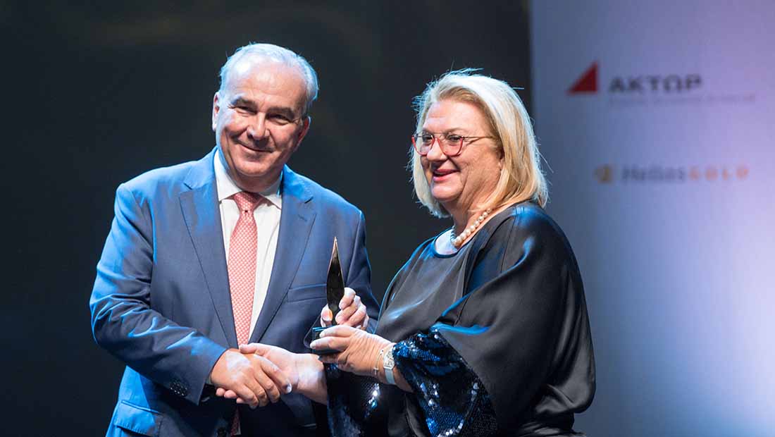 Βραβείο Εξαγωγικής Αριστείας στην Πρόεδρο της ΜΕΒΓΑΛ