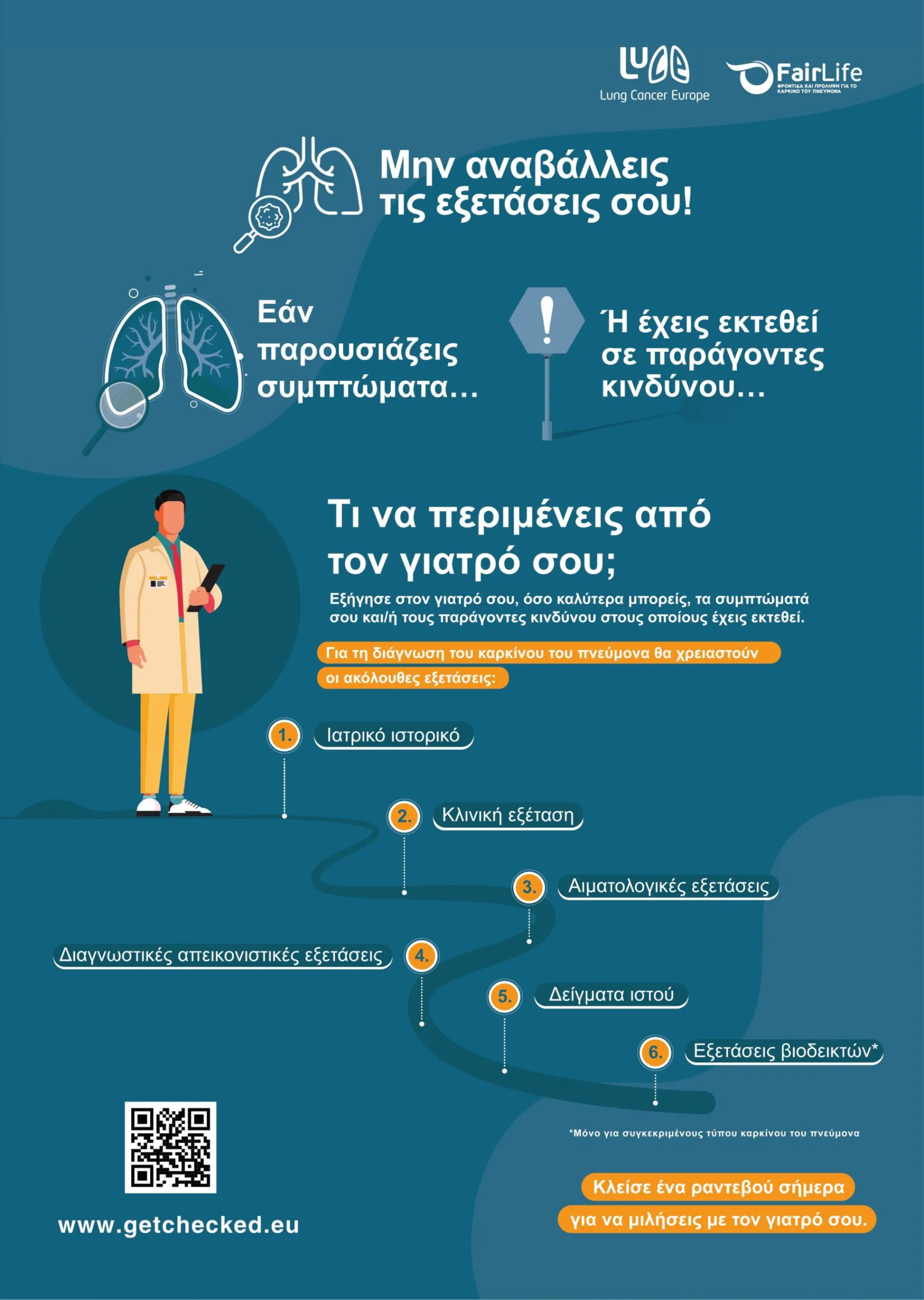 Εκστρατεία ευαισθητοποίησης για τον Καρκίνο του Πνεύμονα