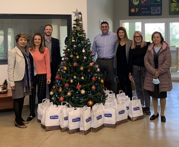 Septona-Μασούτης: «Aγκαλιά φροντίδας» για το Ορφανοτροφείο Θηλέων «Μέλισσα»