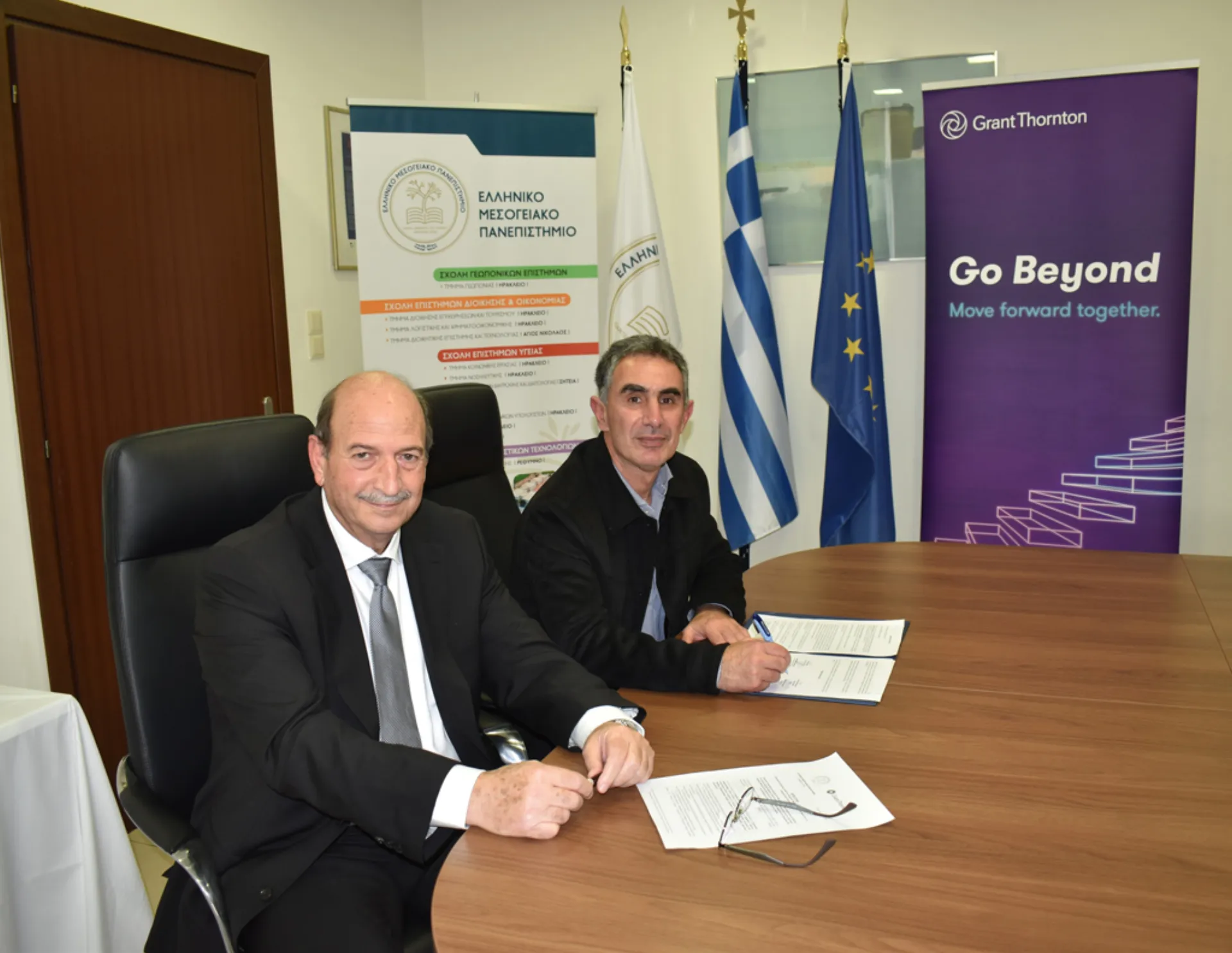 Grant Thornton: Μνημόνιο Συνεργασίας με το Ελληνικό Μεσογειακό Πανεπιστήμιο 