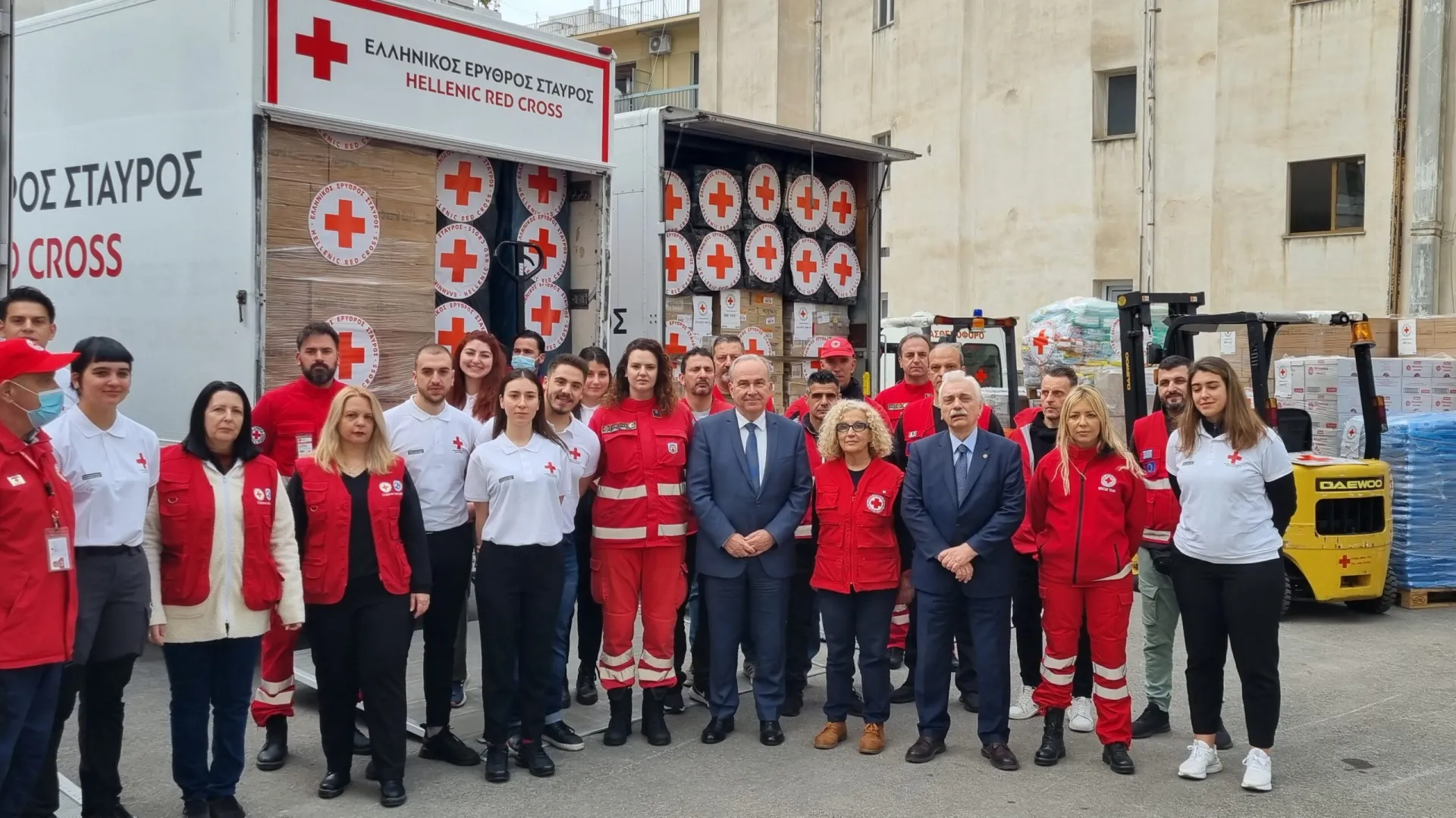 EEΣ: 2η ανθρωπιστική αποστολή στους σεισμόπληκτους της Τουρκίας